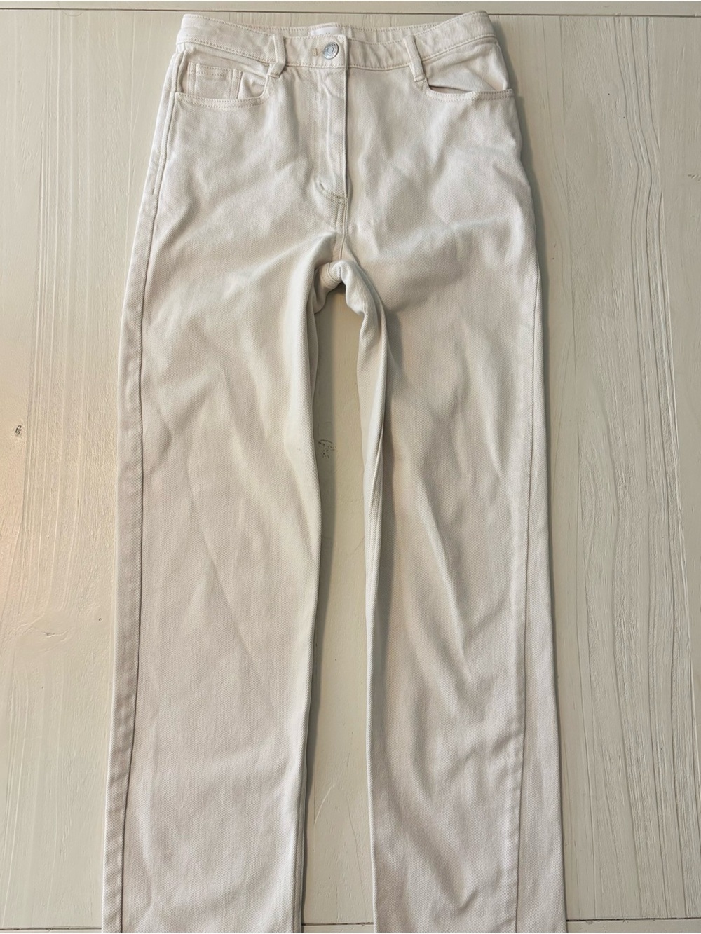 Aritzia Wilfred Free Off-White Jeans